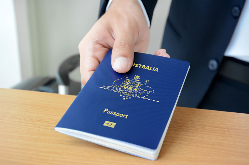 Australian citizenship passport