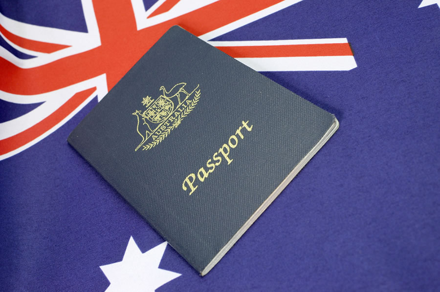 Australian citizenship passport